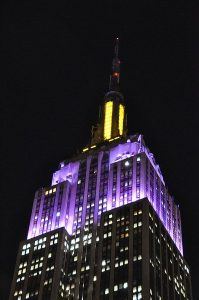 Empire State Building Honors Wkc